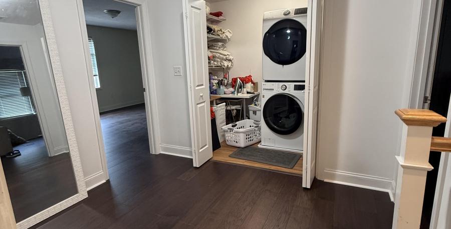 2nd Fl Hallway Area ; Washer/Dryer Hook up