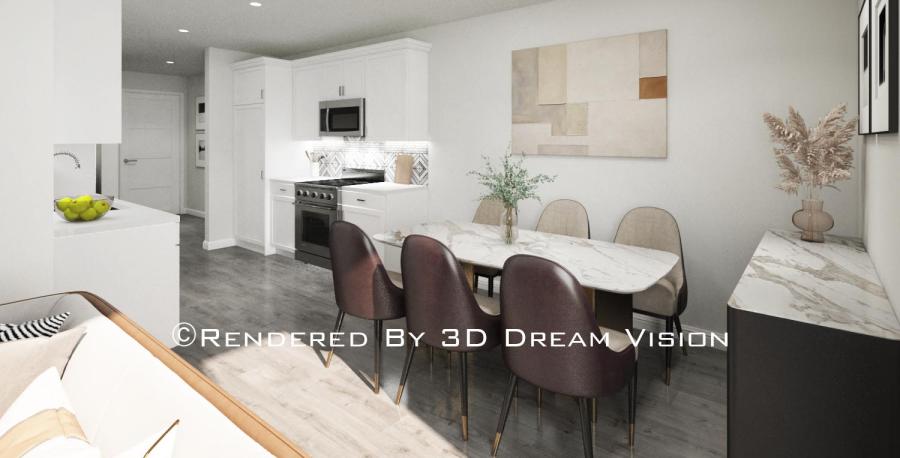 Dining Area Rendering