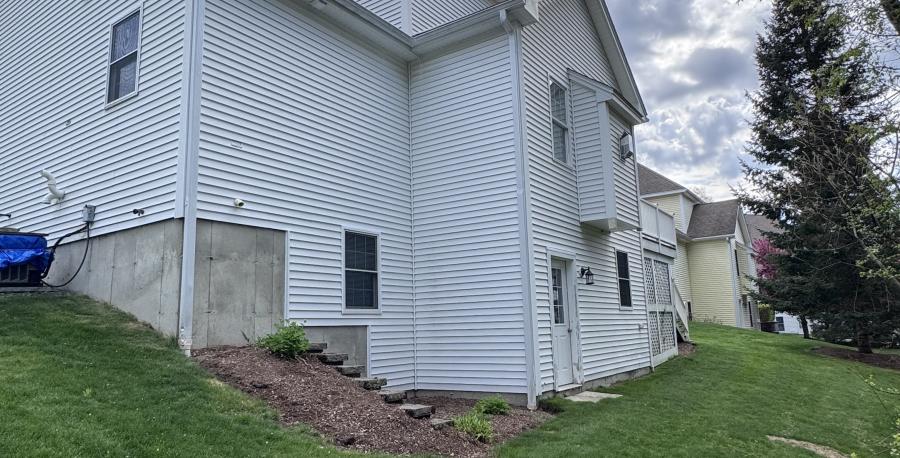 Rear exterior and yard