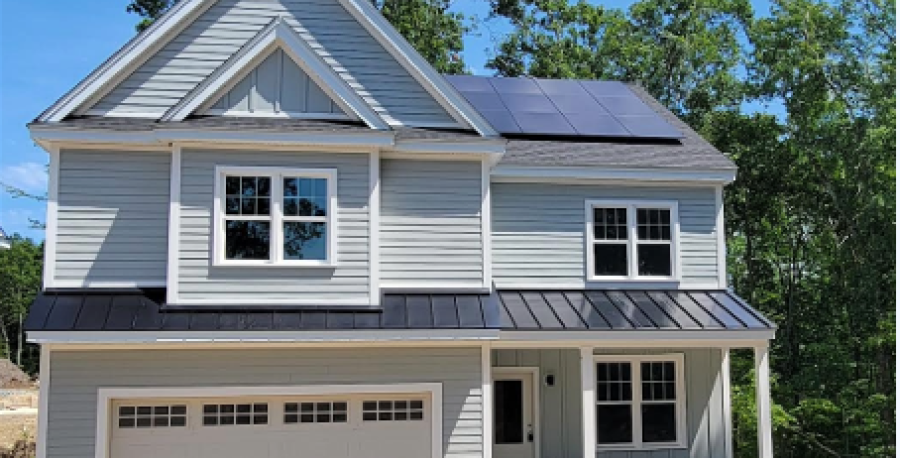 The Birch House is a four bedroom 2 1/2 bath 2700SF home
