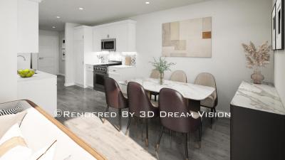 Dining Area Rendering